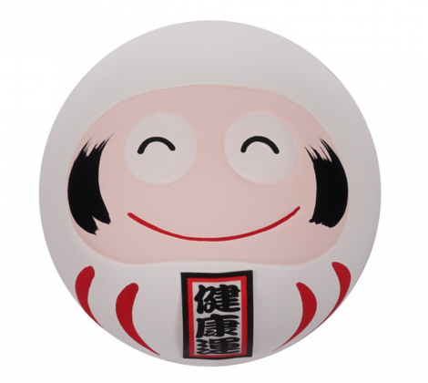 Daruma -figurka biała 6,5 cm