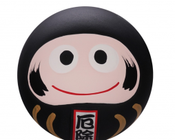 Daruma -figurka czarna 6,5 cm