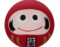 Daruma -figurka czerwona 6,5 cm
