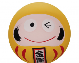 Daruma - figurka żółta 6,5 cm