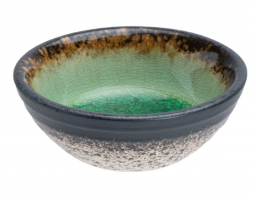 Miseczka na sos sojowy Glassy Green 8.9 cm