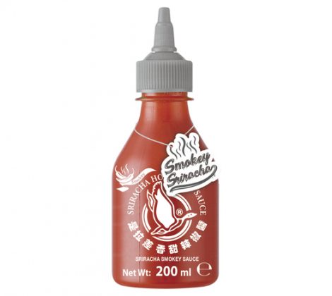 Sos Sriracha Smokey 200 ml Sriracha, tajski sos z przetartych papryczek chilli. Nazwa pochodzi od nazwy miejscowości Si Racha.