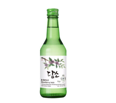 Soju koreański napój jagodowy Damso 350 ml